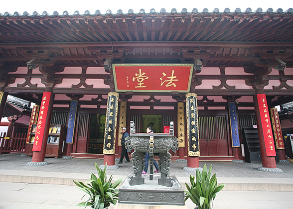 Dharma Hall of Hanshan Temple